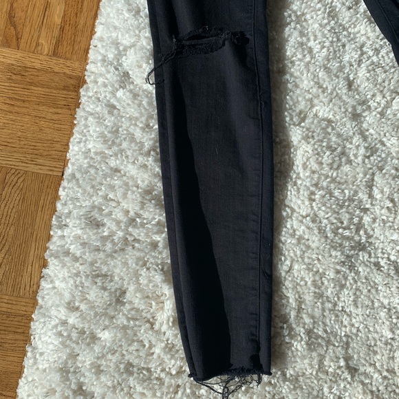 Le skinny Frame denim in black - Picture 4 of 4